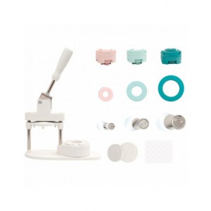 set pour créer 100 Badges de 58mm - compatible BUTTON PRESS