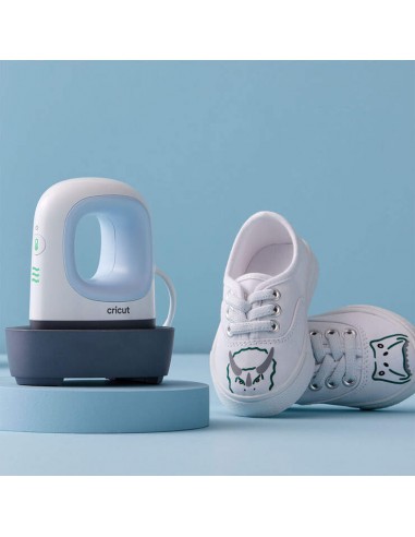 Cricut EasyPress Mini™, Zen Blue 4,9x8,3 cm NOUVEAU MODÈLE