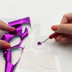 METAL SISER - Flex Thermocollant - Purple