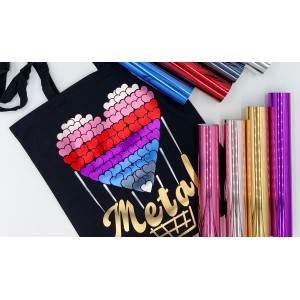METAL SISER - Flex Thermocollant - Tiger Lily Pink
