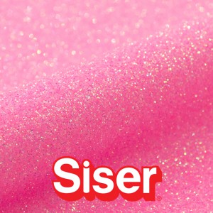 Glitter SISER - Flex Thermocollant - NEON PINK