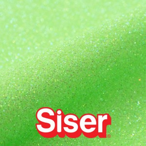 Glitter SISER - Flex Thermocollant - NEON GREEN