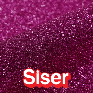 Glitter SISER - Flex Thermocollant - HOT PINK