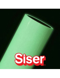EasyPSV Permanent SISER - Vinyle autocollant - GLOW in the dark / phosphorescent de 34.29cm de large