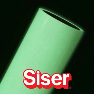 EasyPSV Permanent SISER - Vinyle autocollant - GLOW in the dark / phosphorescent de 34.29cm de large