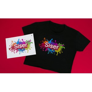 5 feuilles DTV EASY COLOR - SISER - Thermocollant pour IMPRIMANTE JET D'ENCRE - tarif dégressif en fonction de la quantité
