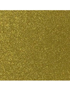 Bloc cardstock pailleté - 10 feuilles 170g - YELLOW