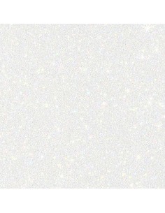 Bloc cardstock pailleté - 10 feuilles 170g - NEW WHITE