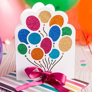 Bloc cardstock pailleté - 10 feuilles 170g - ROYAL BLUE
