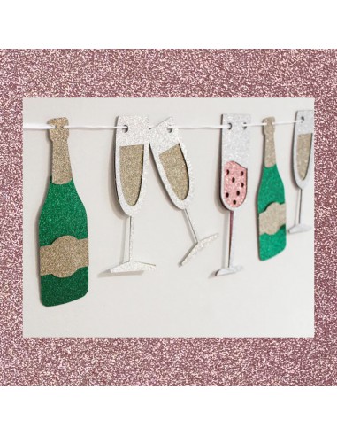 Bloc cardstock pailleté - 10 feuilles 170g - LIGHT PINK