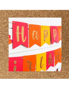 Bloc cardstock pailleté - 10 feuilles 170g - ROSE GOLD 2
