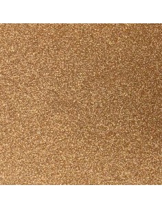 Bloc cardstock pailleté - 10 feuilles 170g - ROSE GOLD