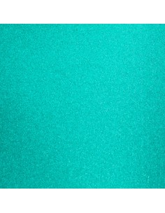 Bloc cardstock pailleté - 10 feuilles 170g - TURQUOISE