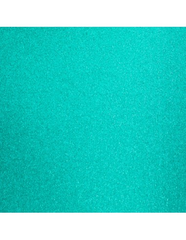 Bloc cardstock pailleté - 10 feuilles 170g - TURQUOISE