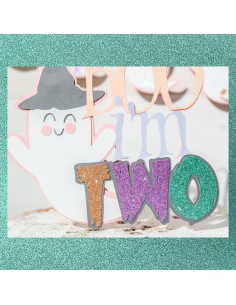 Bloc cardstock pailleté - 10 feuilles 170g - MINT 2