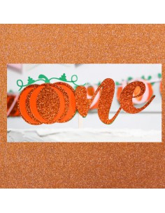 Bloc cardstock pailleté - 10 feuilles 170g - ORANGE 2