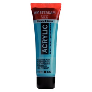 Standard Series Acrylique Tube 20 ml - Bleu Turquoise 522