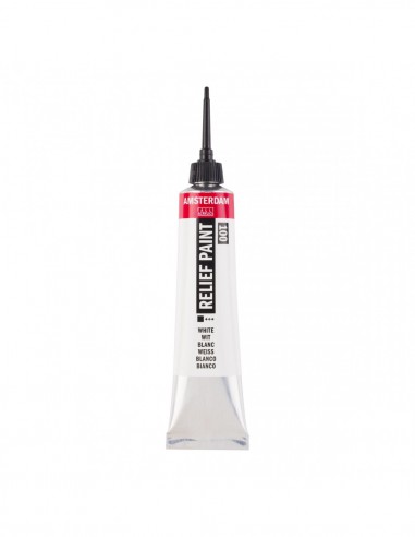 Peinture Relief Tube 20 ml Blanc 100