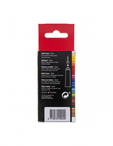 Peinture Relief Tube 20 ml Blanc 100