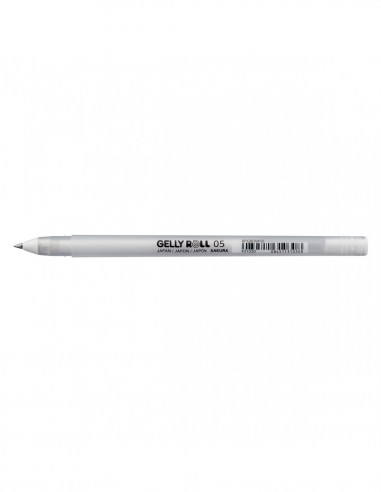 Gelly Roll Basic Blanc Stylo gel 05