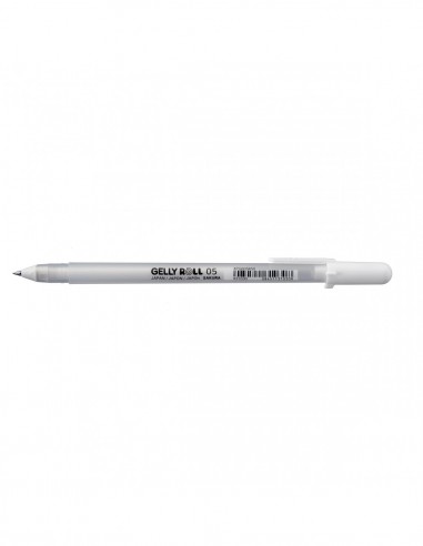 Gelly Roll Basic Blanc Stylo gel 05