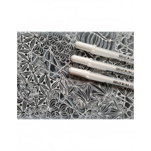 Gelly Roll Basic Blanc Stylo gel 05
