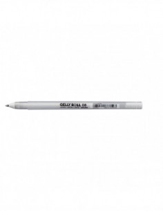 Gelly Roll Basic Blanc Stylo gel 08