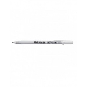 Gelly Roll Basic Blanc Stylo gel 08