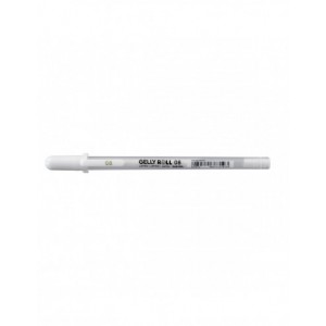 Gelly Roll Basic Blanc Stylo gel 08