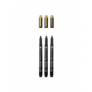 Pigma Black & Gold Edition - Set 3