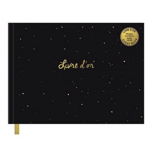 Livre d'or Color Chic - Petit modèle Noir