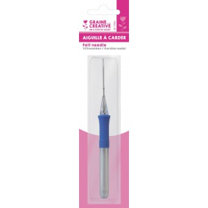 AIGUILLE LAINE A CARDER 135x15mm