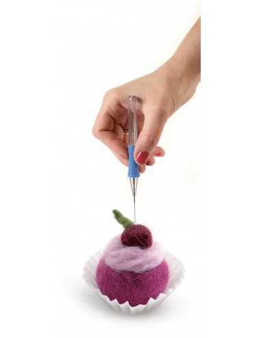 AIGUILLE LAINE A CARDER 135x15mm