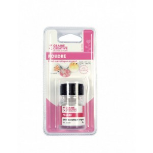 POUDRE EFFET METALLIQUE ARGENT 8g