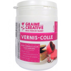 POT 250 ML VERNIS COLLE BRILLANT