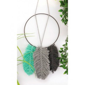 1 PELOTE DE COTON CABLE VERT D'EAU 2,5 mm - 200 G - 80 m