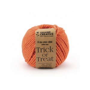 1 PELOTE DE COTON CABLE POTIRON 2,5 mm - 200 G - 80 m