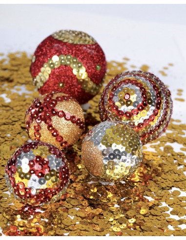 SACHET 30GRS SEQUINS 6MM ARGENTES