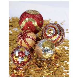 SACHET 30GRS SEQUINS 6MM ARGENTES