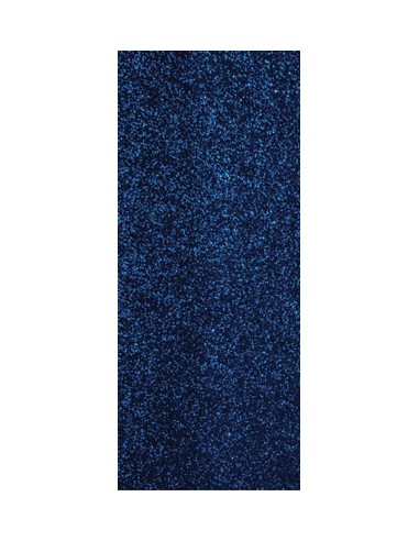FLEX THERMOCOLLANT BLEU MARINE PAILLETTE 15X20CM