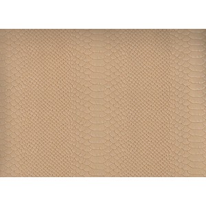 Simili cuir CAÏMAN BEIGE 66x45cm rouleau