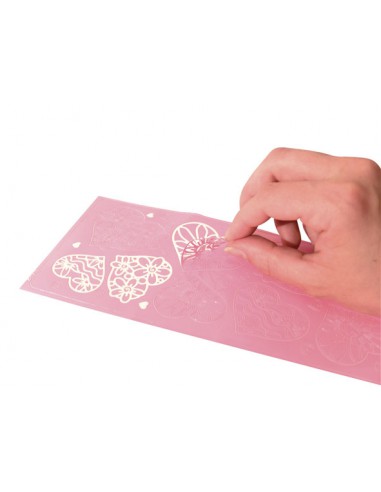 PEEL OFF'S ALPHABET MAJUSCULE OR 105x232mm