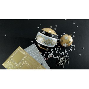 PEEL OFF'S ALPHABET MAJUSCULE OR 105x232mm
