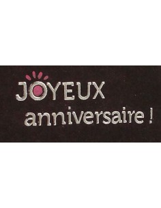 PEEL OFF'S ALPHABET MAJUSCULE ARGENT 105x232mm 2
