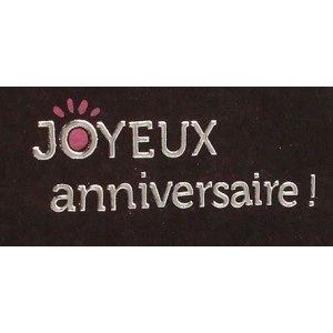 PEEL OFF'S ALPHABET MAJUSCULE ARGENT 105x232mm