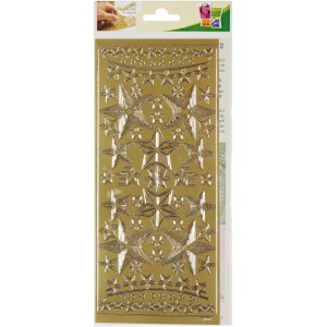 PEEL OFF'S ETOILES OR 105x232mm