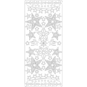 PEEL OFF'S ETOILES OR 105x232mm