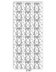 PEEL OFF'S CHAMPAGNE OR 105x232mm 2