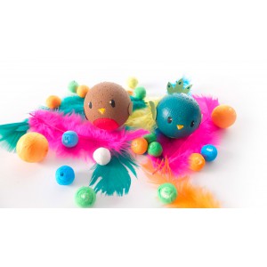 SAC DE 10 BOULES Polystyrène - Diametre 5cm