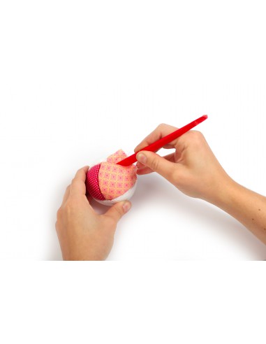 SAC DE 5 BOULES Polystyrène - Diametre 7cm